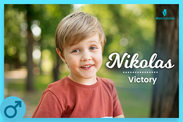 Nikolas is a nickname for Nicholas
