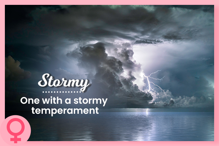 Stormy is a nickname for Charlotte
