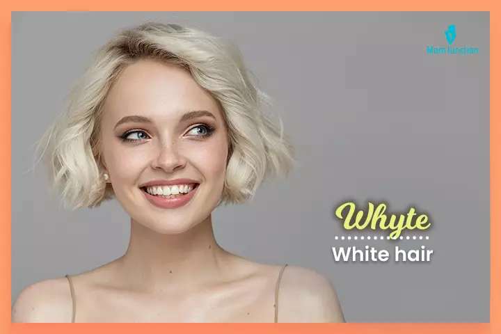 Last names that start with W, Whyte meaning ‘white hair.’