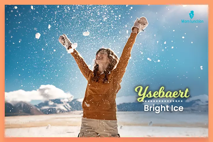 Ysebaert means bright ice