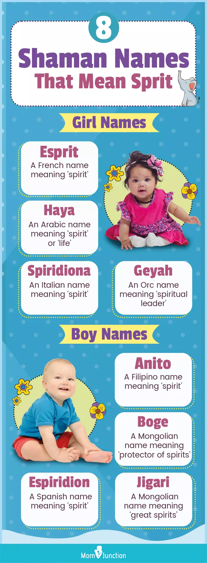 shaman names that mean spirit (infographic)