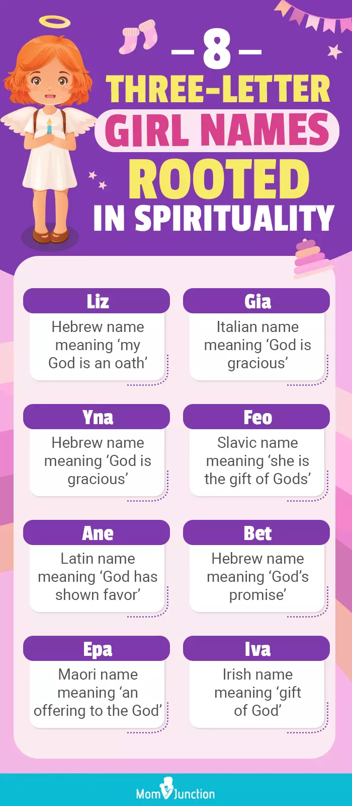 8 three letter girl names rooted in spirituality (infographic)