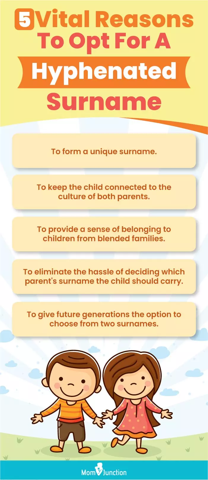 5 vital reasons to opt for a hyphenated surname(infographic)