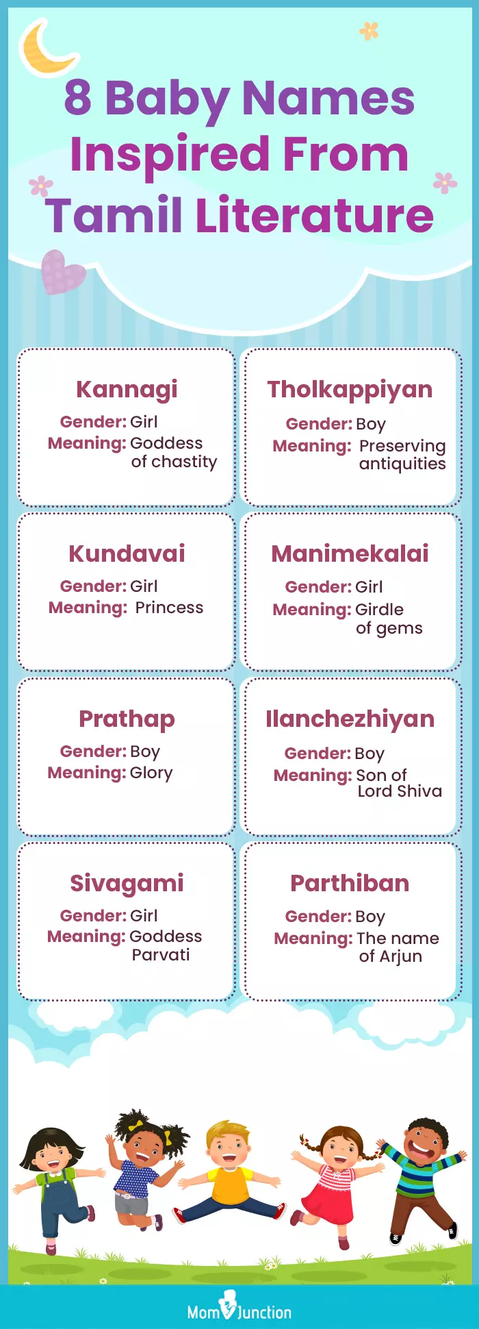 8 baby names inspired from tamil literature (infographic)