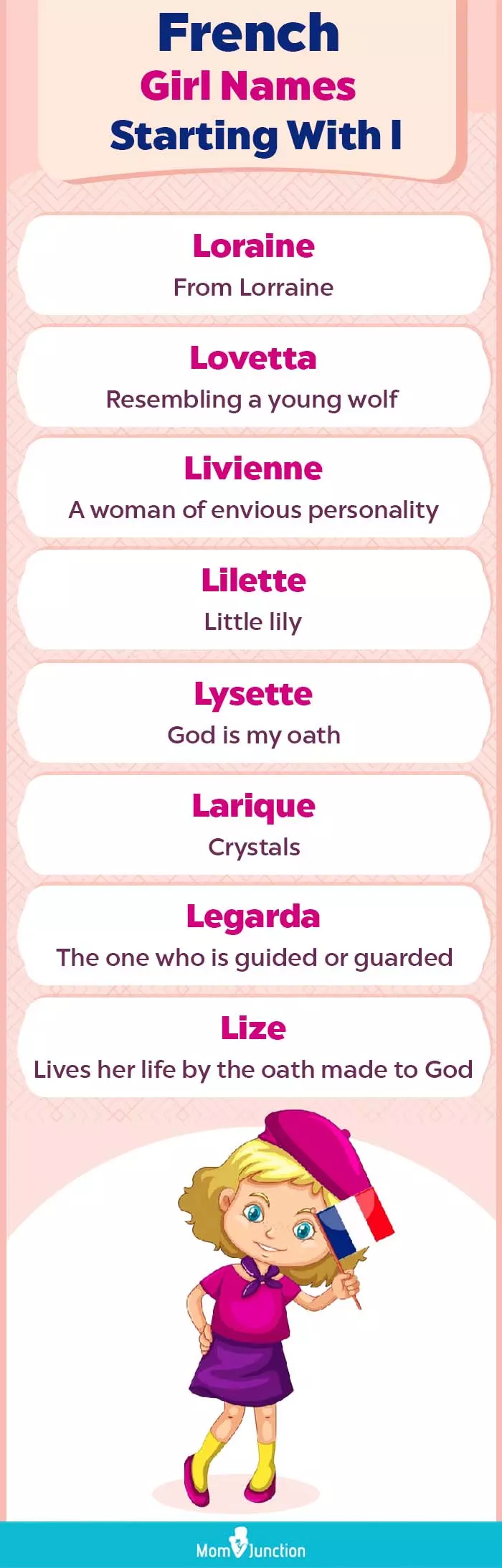 french girl names starting with l (infographic)