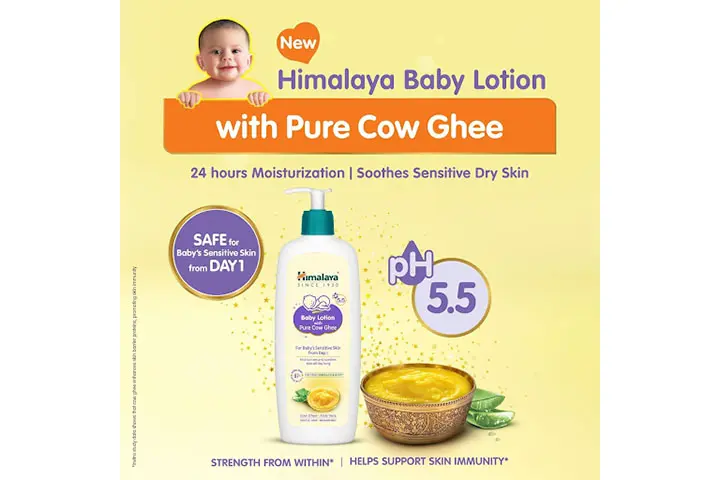 All About Himalaya Baby Lotion With Pure Cow Ghee