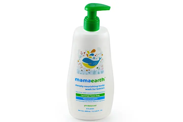 All About Mamaearth Deeply Nourishing Body Wash For Babies