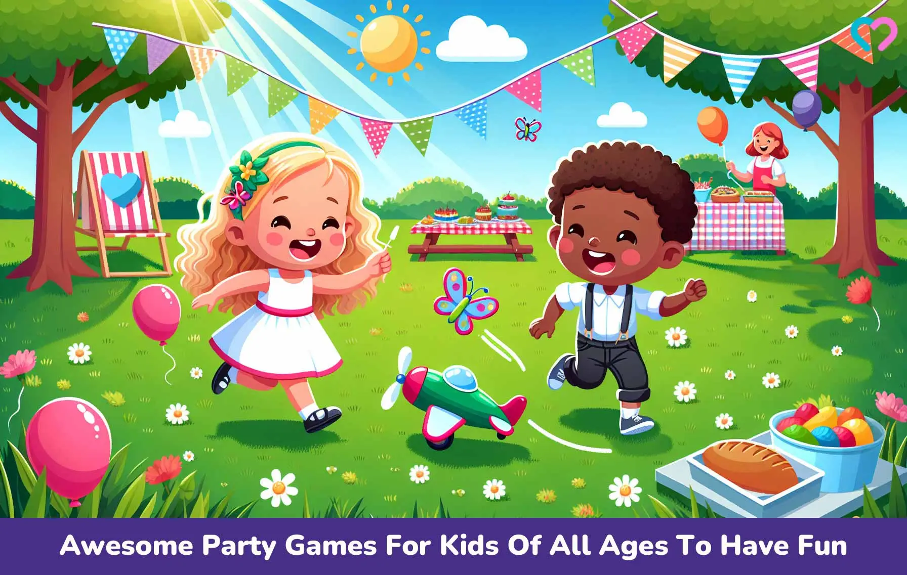 Awesome Party Games For Kids Of All Ages To Have Fun_illustration