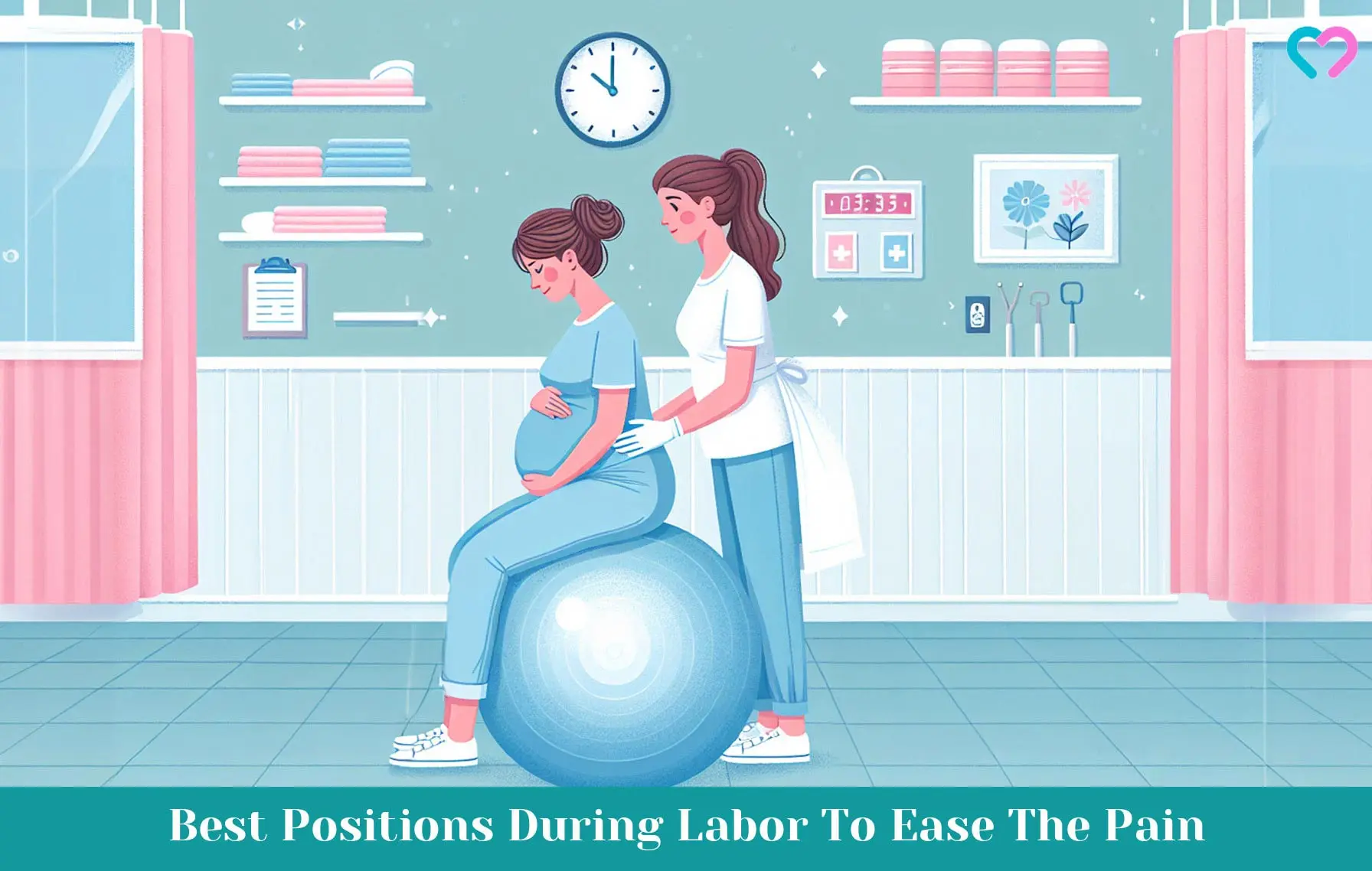 Best Positions During Labor To Ease The Pain_illustration