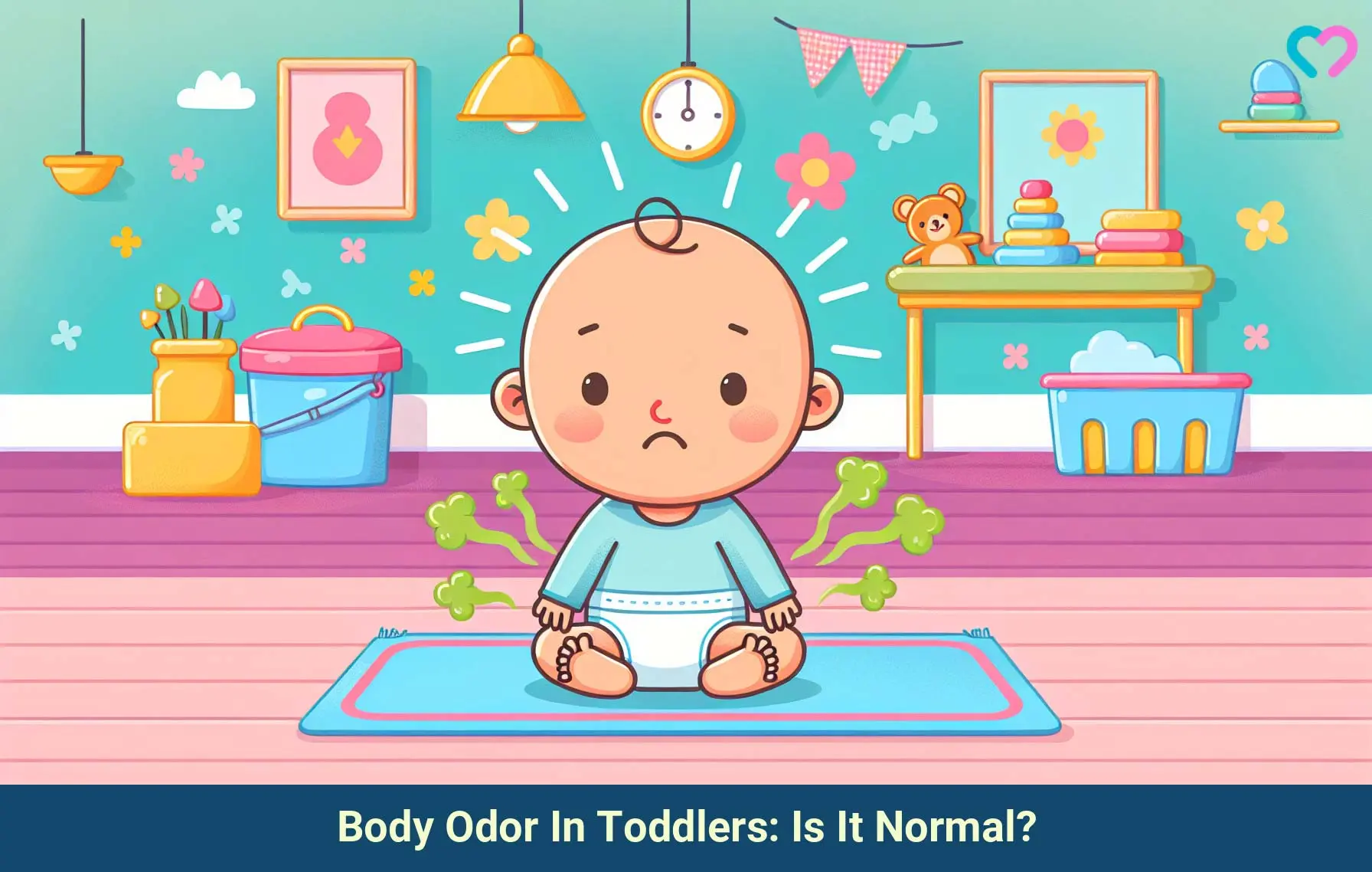 Body Odor In Toddlers: Is It Normal?_illustration