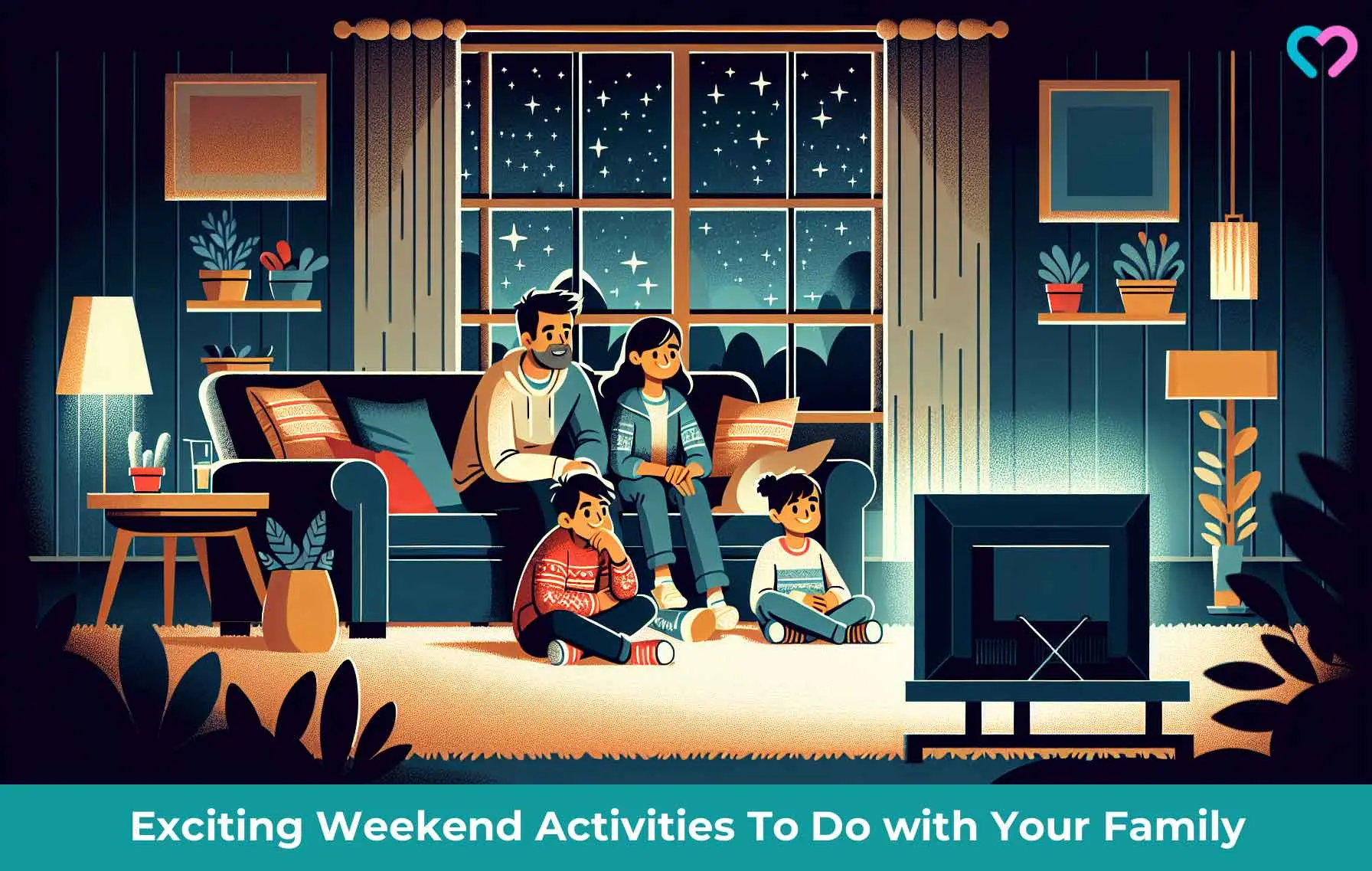 Fun Weekend Activities To Do With Your Family_illustration