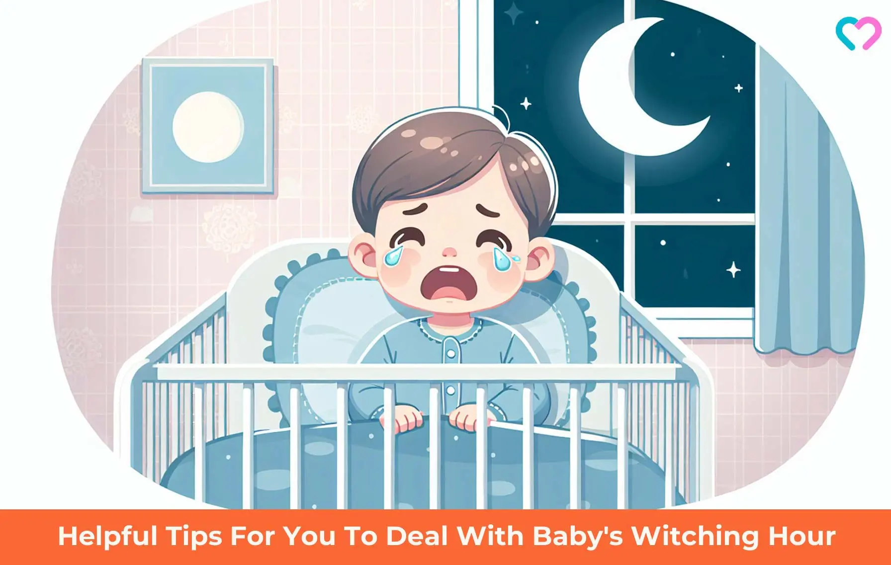 Helpful Tips For You To Deal With Baby's Witching Hour_illustration