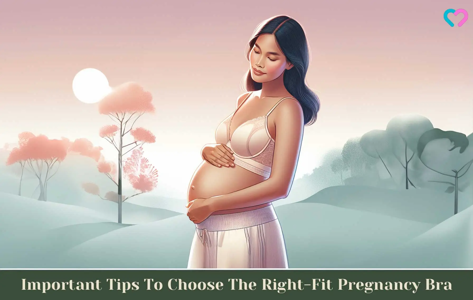 Important Tips To Choose The Right-Fit Pregnancy Bra_illustration