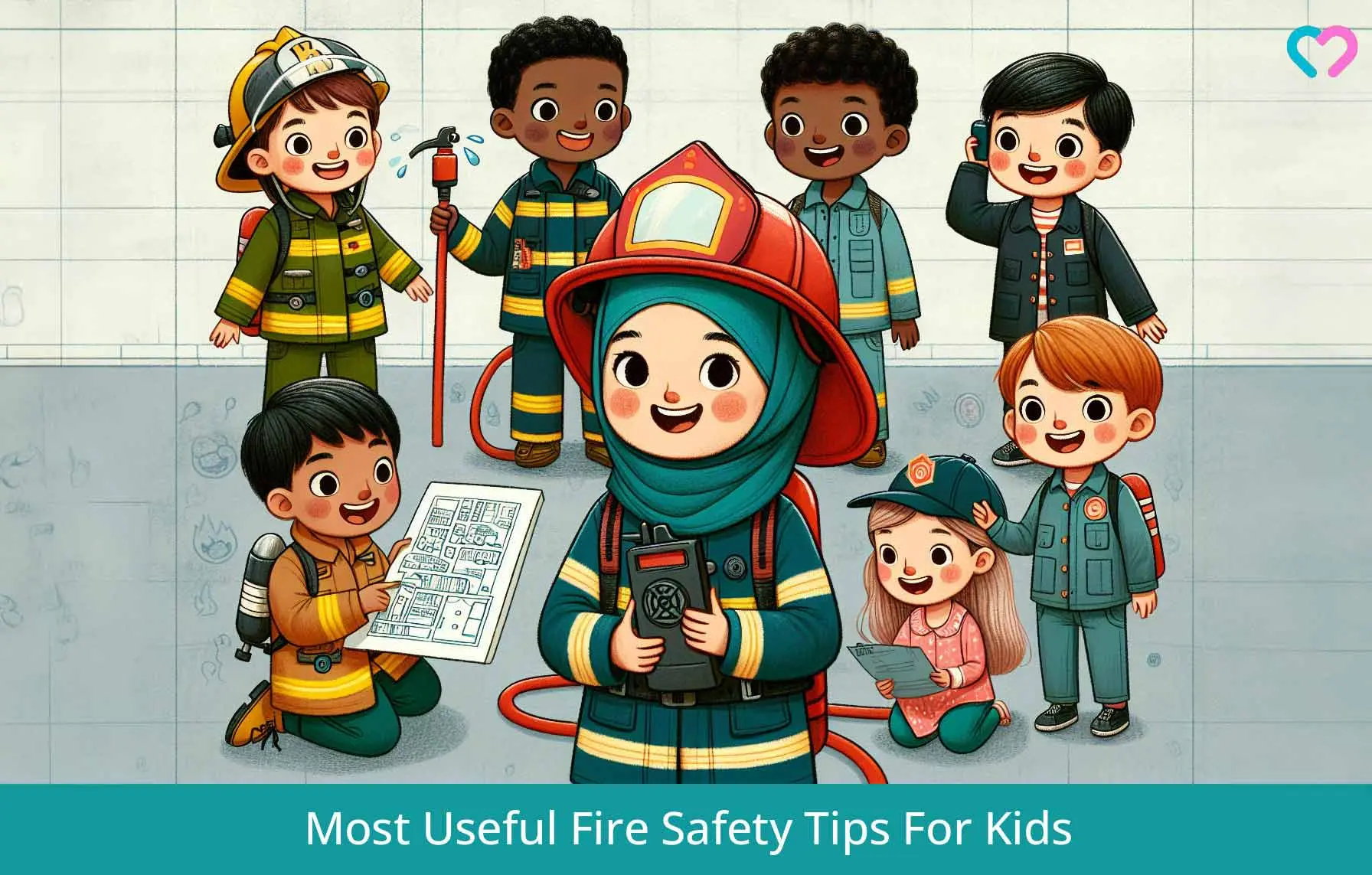 Most Useful Fire Safety Tips For Kids_illustration