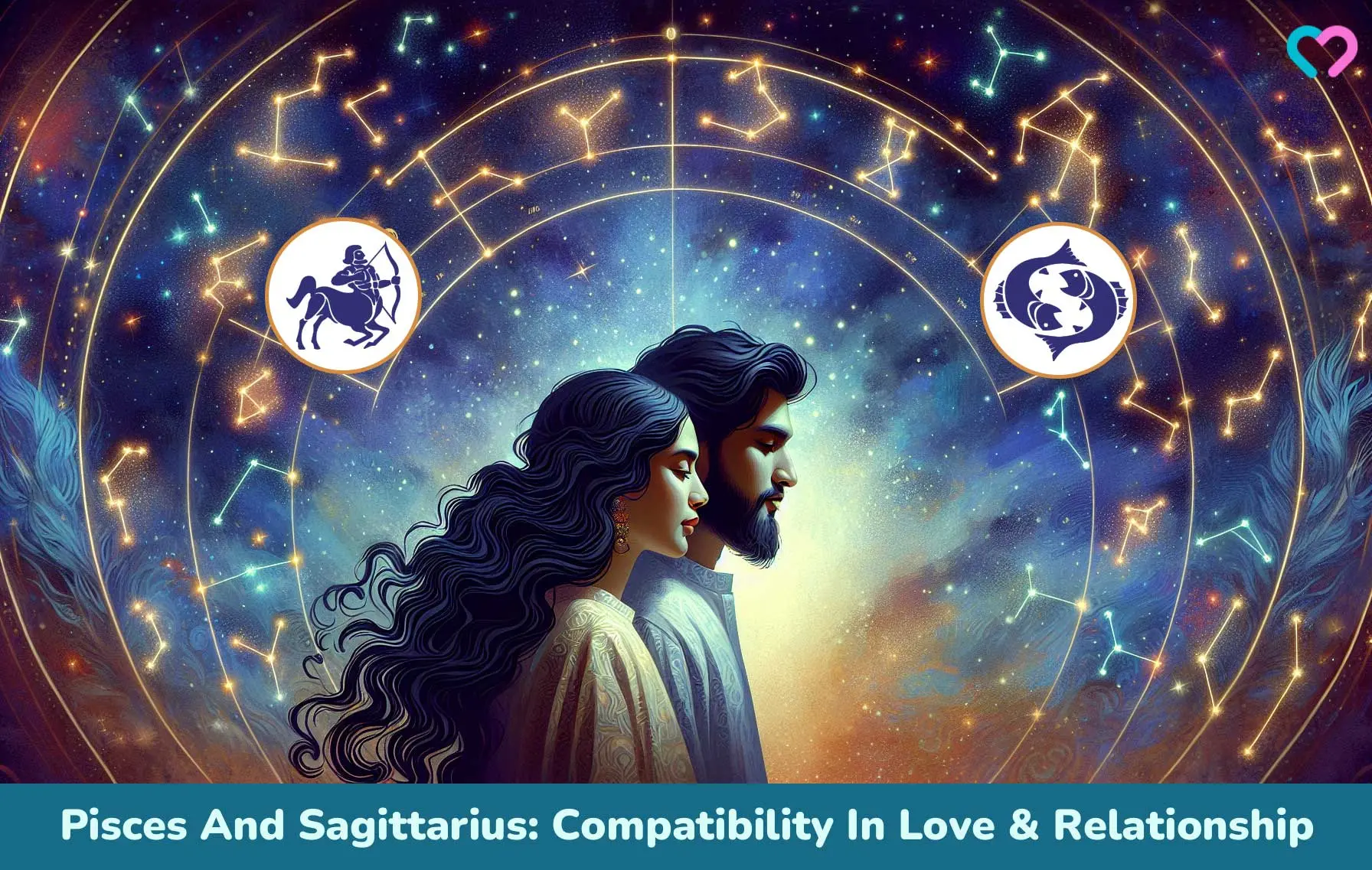 Pisces And Sagittarius: Compatibility In Love & Relationship_illustration