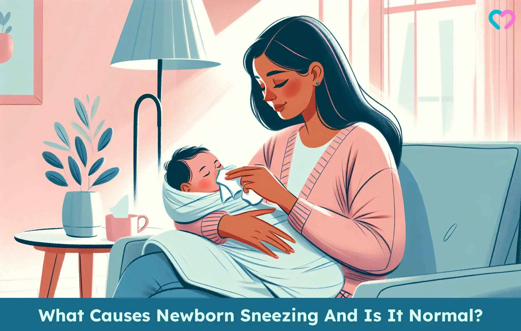 What Causes Newborn Sneezing And Is It Normal?_illustration