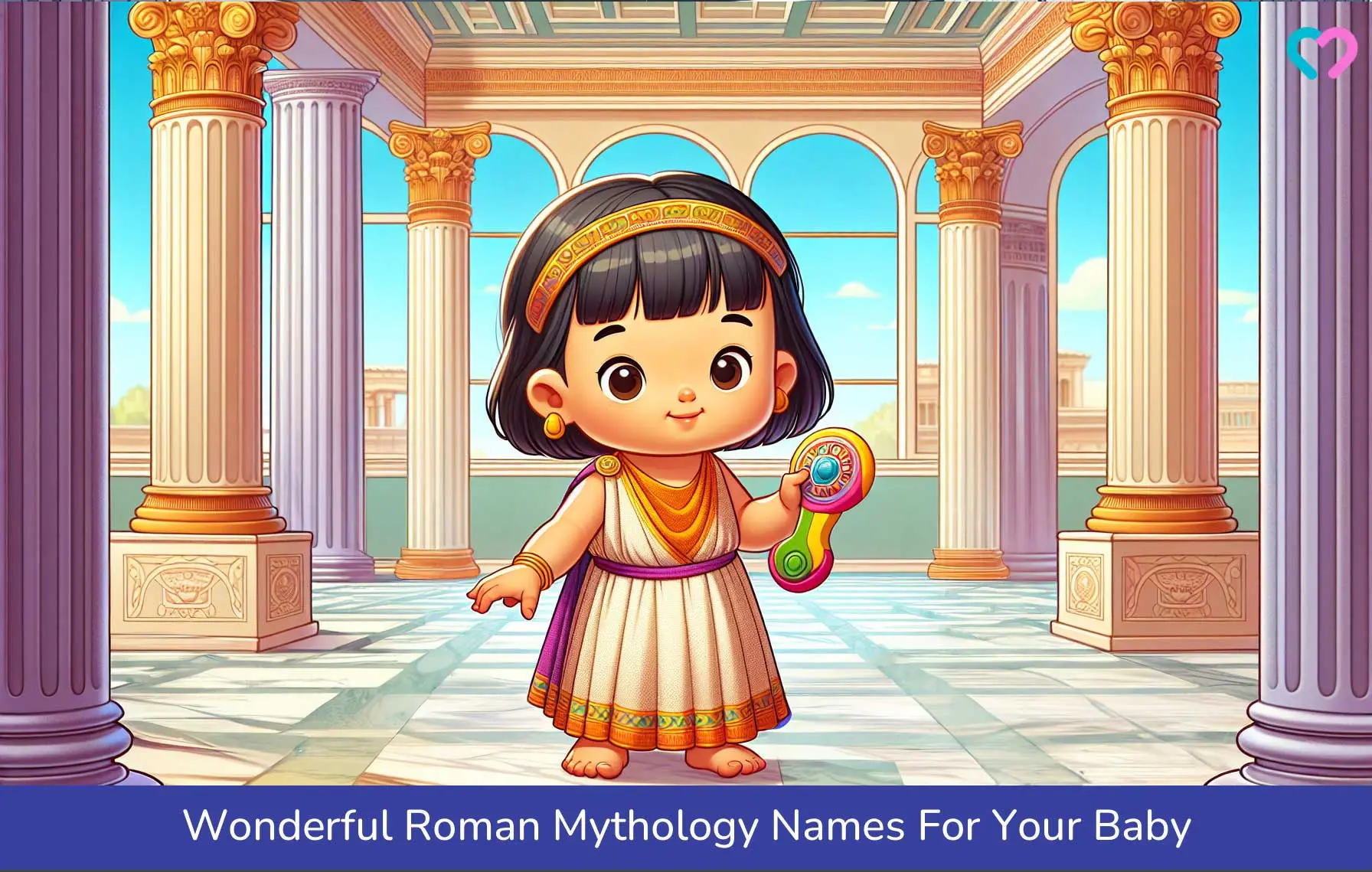 Wonderful Roman Mythology Names For Your Baby_illustration