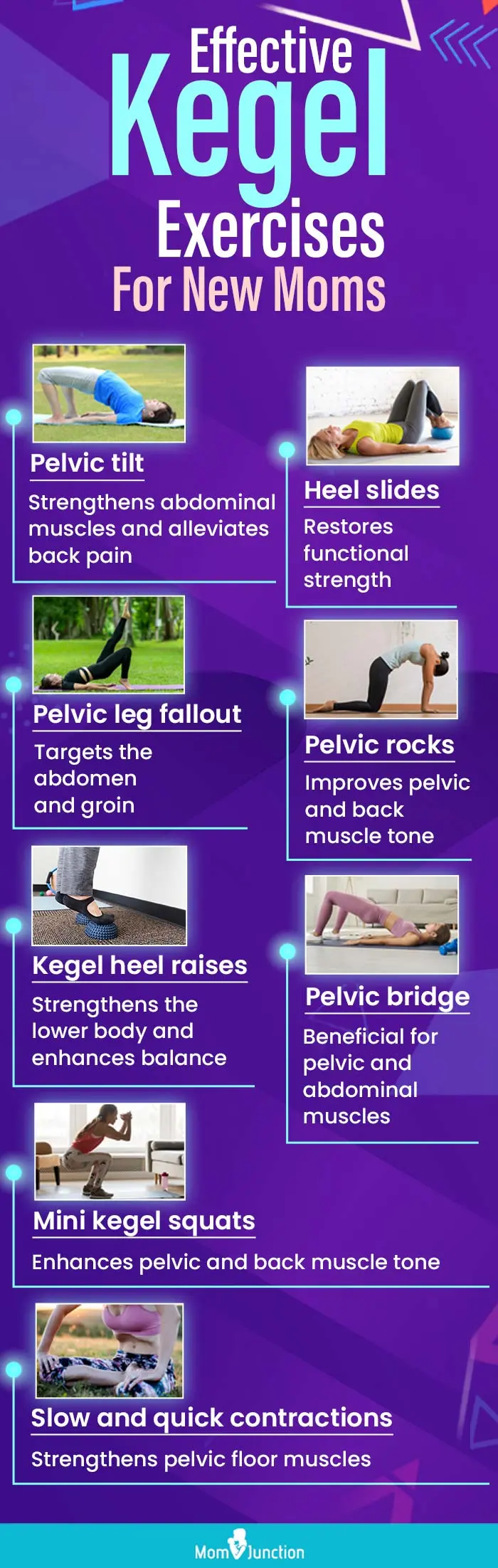 effective kegel exercises for new moms (infographic)