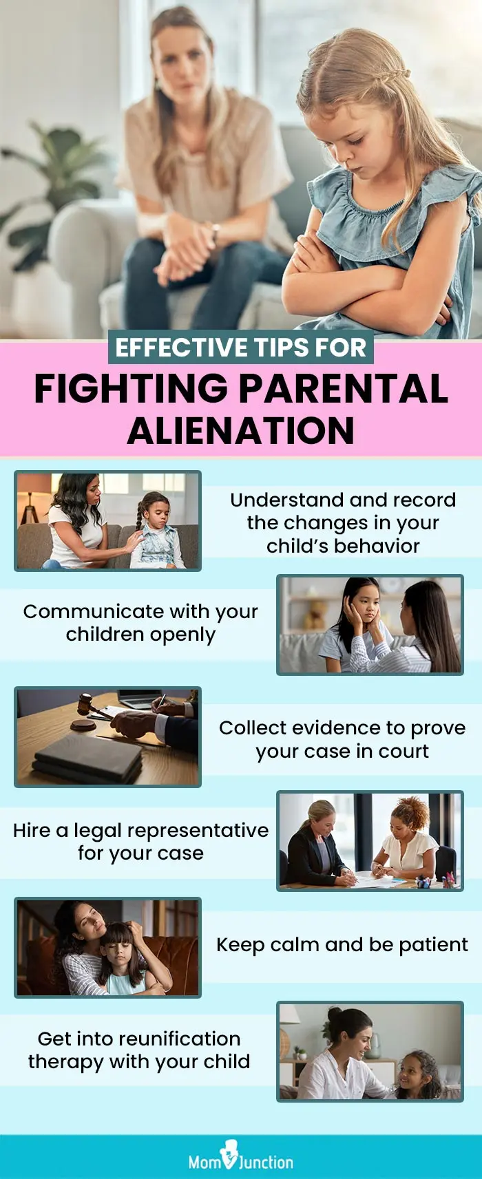 effective tips for fighting parental alienation (infographic)