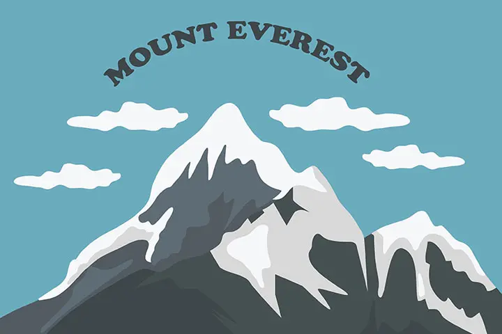 The tallest mountain in the world is Mount Everest.