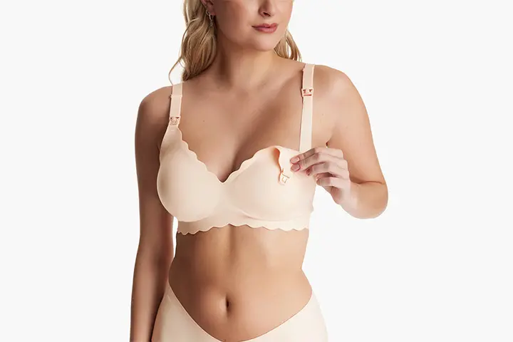 Momcozy Classic Jelly Strip Support Nursing Bra