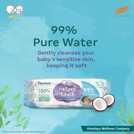 Himalaya Nature Touch Water Wipes