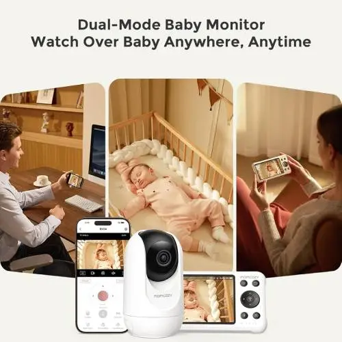 Momcozy 5-Inch Dual-Mode Smart Baby Monitor