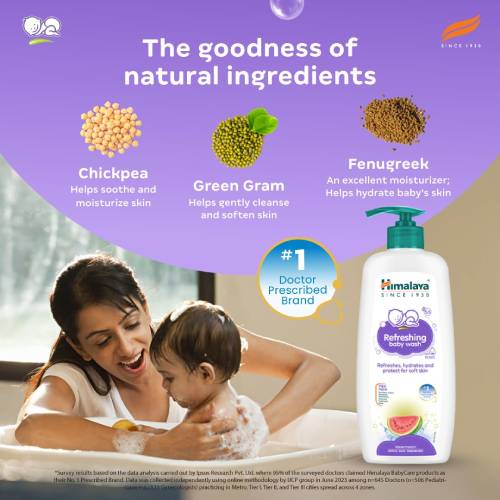 Himalaya Gentle Baby wash Key Ingredients