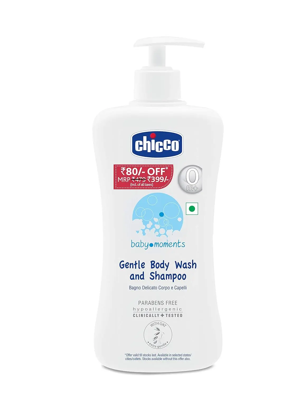 Chicco Gentle Body Wash And Shampoo