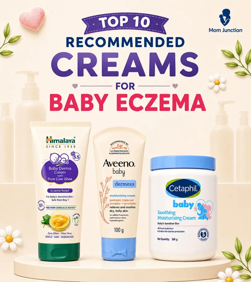 Top 10 Recommended Products for Baby Eczema in India Top 10 Recommended Products for Baby Eczema in India