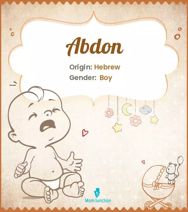 Abdon Baby Name: Meaning, Origin, Popularity_image