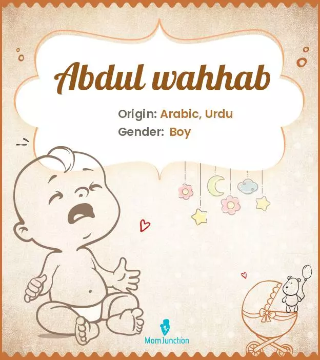 Abdul wahab Baby Name: Meaning, Origin, Popularity_image