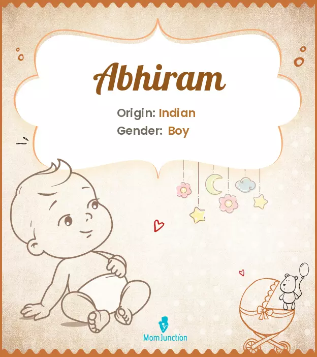 Abhiram Baby Name: Meaning, Origin, Popularity | MomJunction