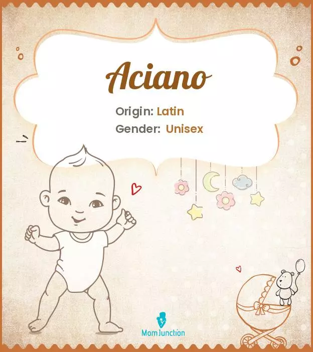 Aciano Baby Name: Meaning, Origin, Popularity_image