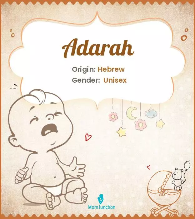 Adarah Baby Name: Meaning, Origin, Popularity | MomJunction