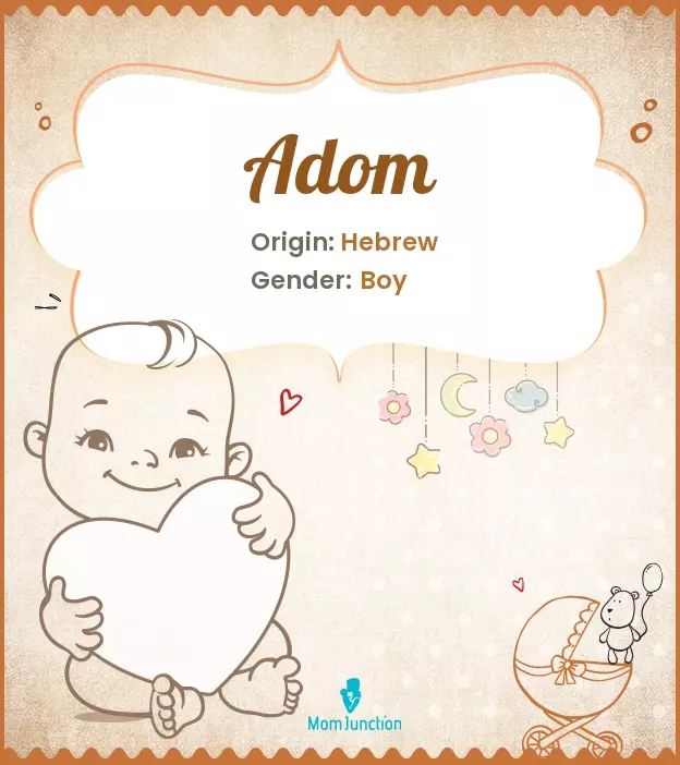 Adom Baby Name: Meaning, Origin, Popularity | MomJunction