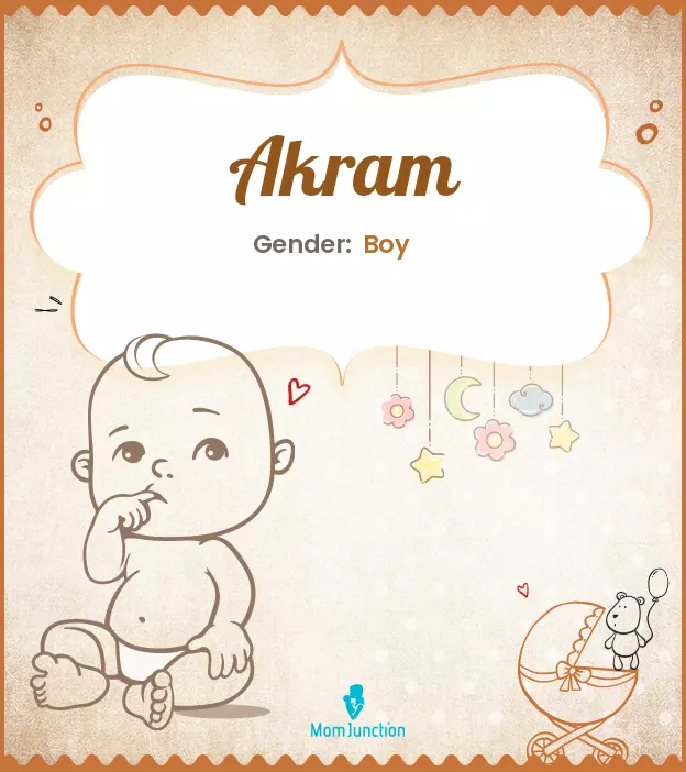 Akram Baby Name: Meaning, Origin, Popularity_image