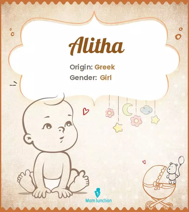 Alitha Baby Name: Meaning, Origin, Popularity | MomJunction