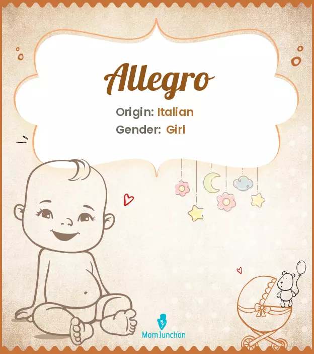 Allegro Baby Name: Meaning, Origin, Popularity_image