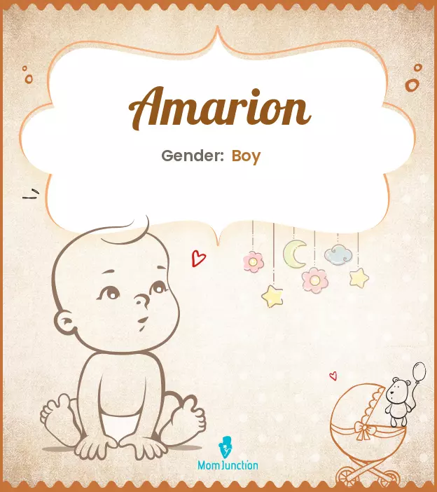 Amarion Baby Name: Meaning, Origin, Popularity_image