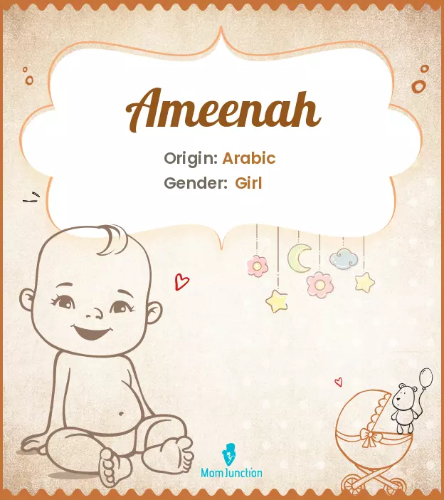 Amena meaning Trustworthy, Honest