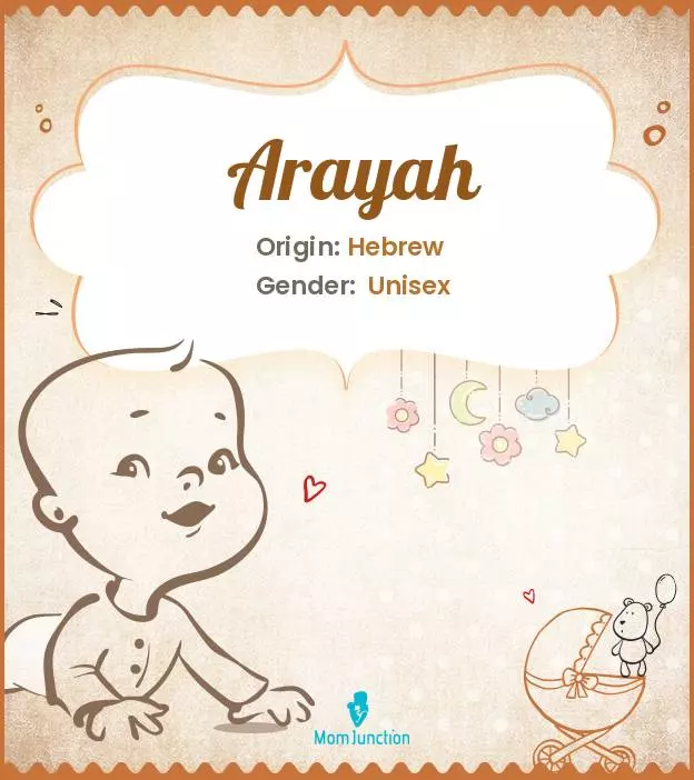 Arayah Baby Name: Meaning, Origin, Popularity | MomJunction