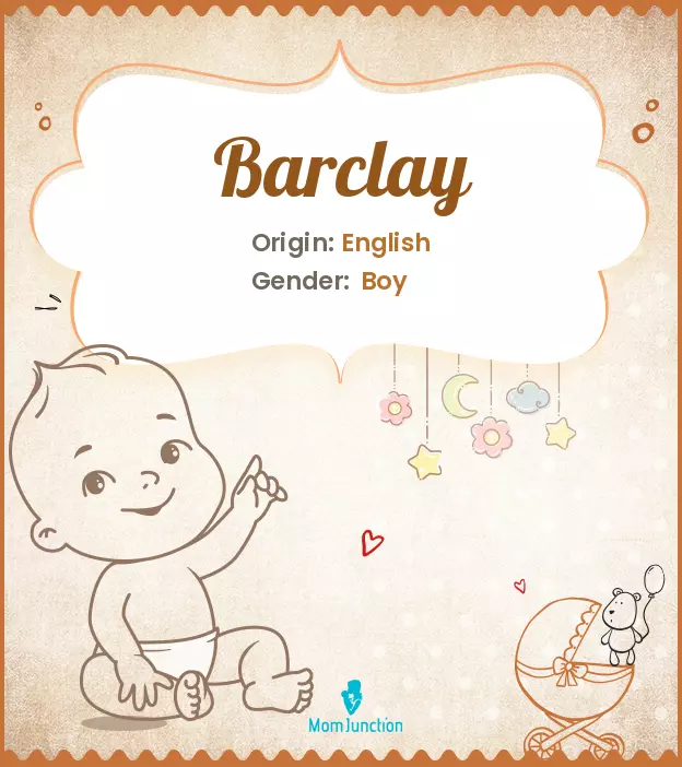 Origin, Meaning & Other Facts About Baby Name Barclay ...