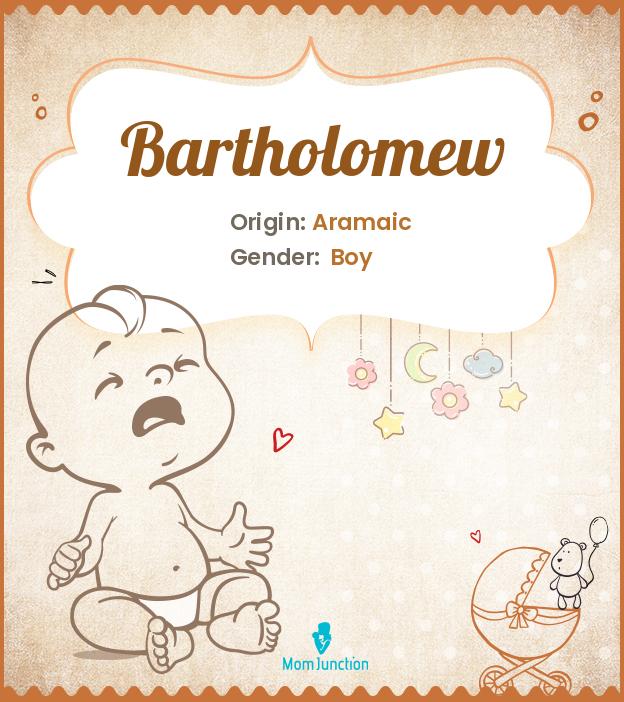 Bartholomew Name Meaning, Origin, History, And Popularity_image