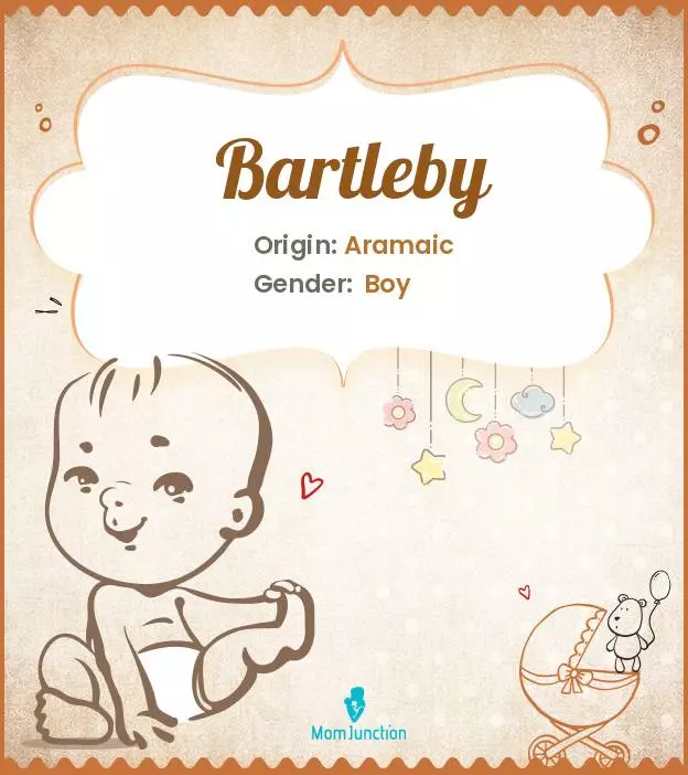 Origin, Meaning & Other Facts About Baby Name Bartleby ...