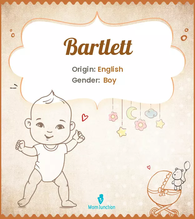 Origin, Meaning & Other Facts About Baby Name Bartlett ...