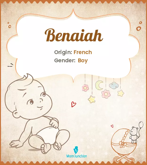 Origin, Meaning & Other Facts About Baby Name Benaiah ...