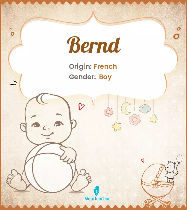 Origin, Meaning & Other Facts About Baby Name Bernd | MomJunction