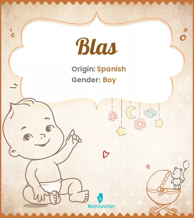 Blaise, a unisex name of French origin