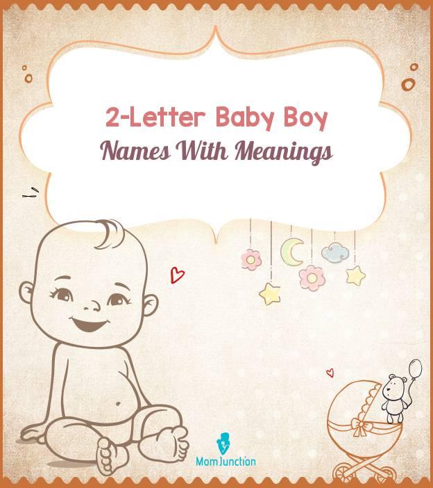 44 Appealing 2-Letter Boy Names With Meanings_image